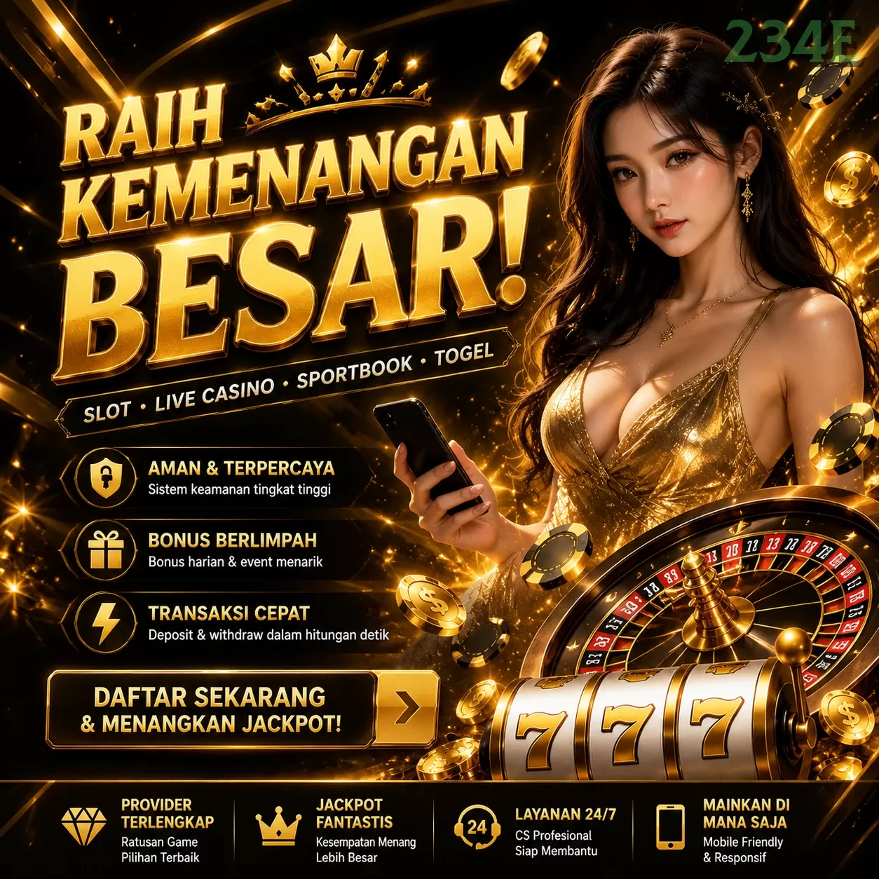 Cara Mendaftar dan Verifikasi Akun di 234e