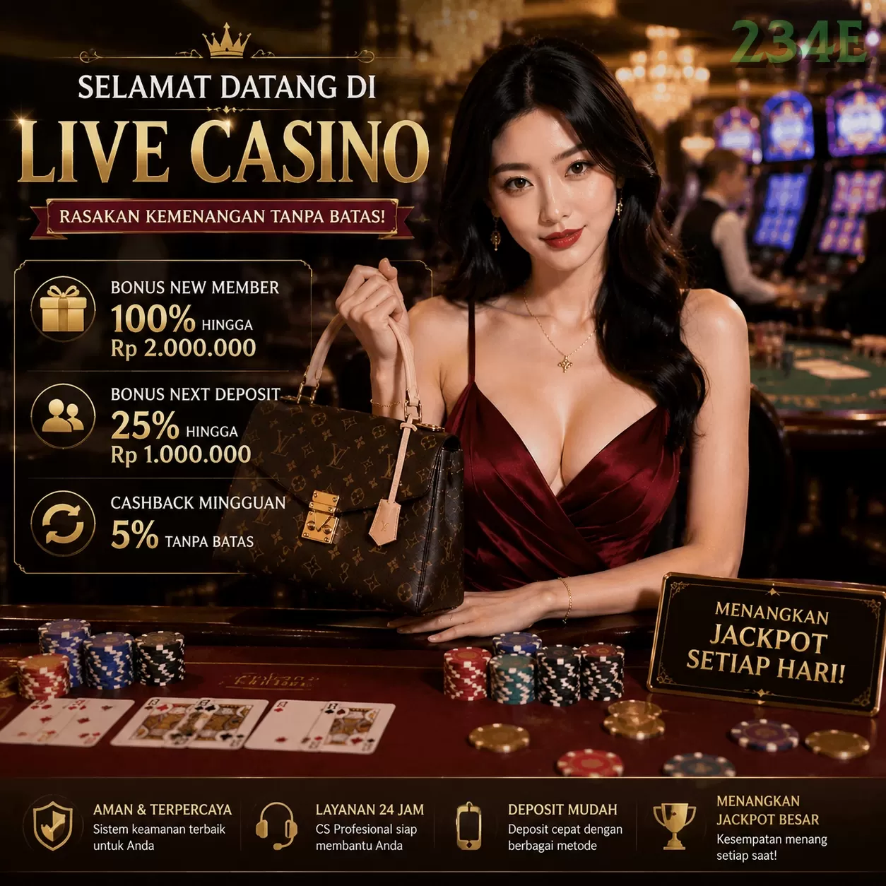 Kelebihan dan Kekurangan Bermain di 234e